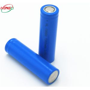 Large Current Discharge 1500mah Lithium Ion Battery Rechargeable 18650