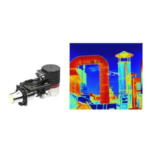 ISO9001 Cooled Optical Gas Imaging MWIR Thermal Module 320x256