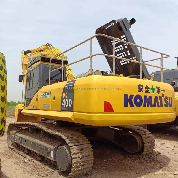 Shanghai Digger Machine Komatsu PC400-8 40 ton Excavator with Original Hydraulic Valve
