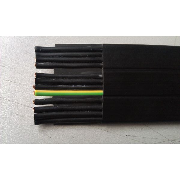 Buy Flat Flexible Crane Cable, ECHU Flat Cable, Traveling Cable at wholesale prices