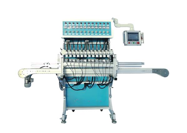 Linear Empty Plastic Bottle Leak Testing Machine 7500bph With Twelve Workstation