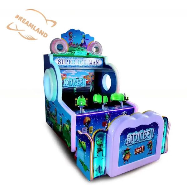 Dreamland Happy Ice Man water shooting redemption games indoor 25 in 1 lottery