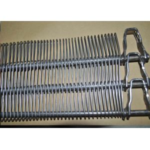 SS Balanced Weave Belt / Chain Link Conveyor Belt Wire Mesh For Transport