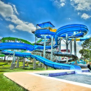 Commercial Water Park Equipment Fiberglass Slide Tube For Adult