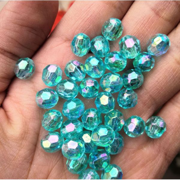 wholesale 3mm-16mm acrylic AB color bubble dazzling color pineapple corner bead DIY bead handicraft bag accessories