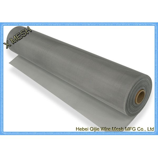 Buy Anodized Aluminium Insect Screen Mesh 1 X 30 M Roll Epoxy Coating Silver White Color at wholesale prices