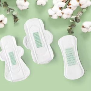 Wholesale Manufacturing Cotton Anion Ultra Thin Breathable Disposable Sanitary