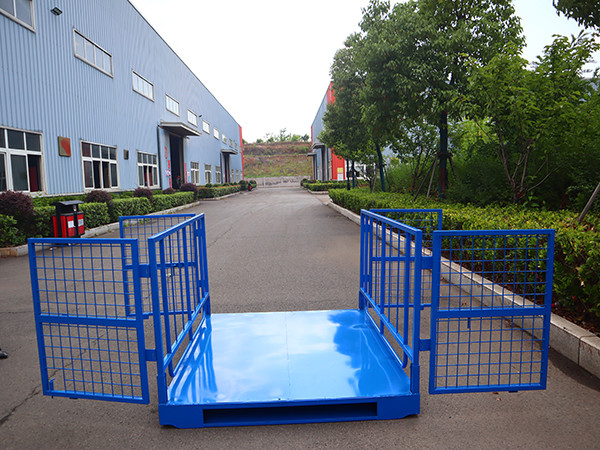 Buy Efficient Storage Solution Collapsible Pallet Cage With Steel Construction at wholesale prices