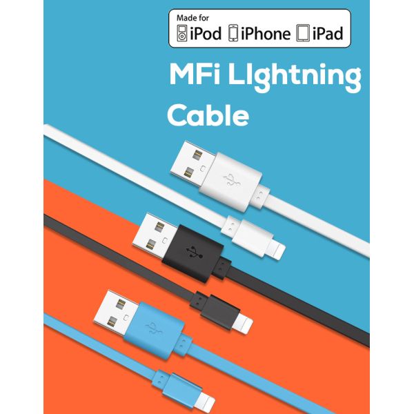 OEM 1m USB Lightning Charging Cable For IPhone