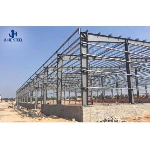 Economical Prefabricated Industrial Steel Structure Frame Buildings with ASTM