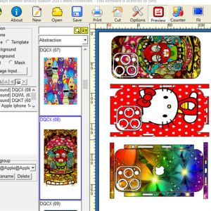 China 3d Mobile Skin Cutting Plotter Daqin For Phone Cases on sale