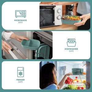 Stackable Microwavable Bento Box