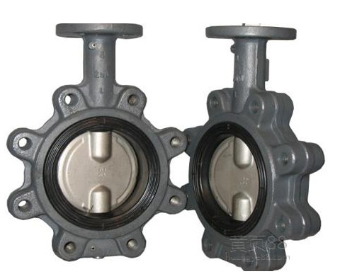 Lug Type Casting Iron Material Concentric Butterfly Valves NPS2"-48"