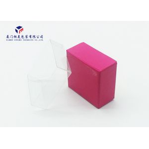 Clear PET Cover For Various Kind Boxes Hard Plastic Box Packaging 6.2X6.2X2cm