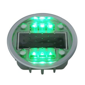 Round Solar Powered Flashing Aluminum Light Solar Led Road Stud