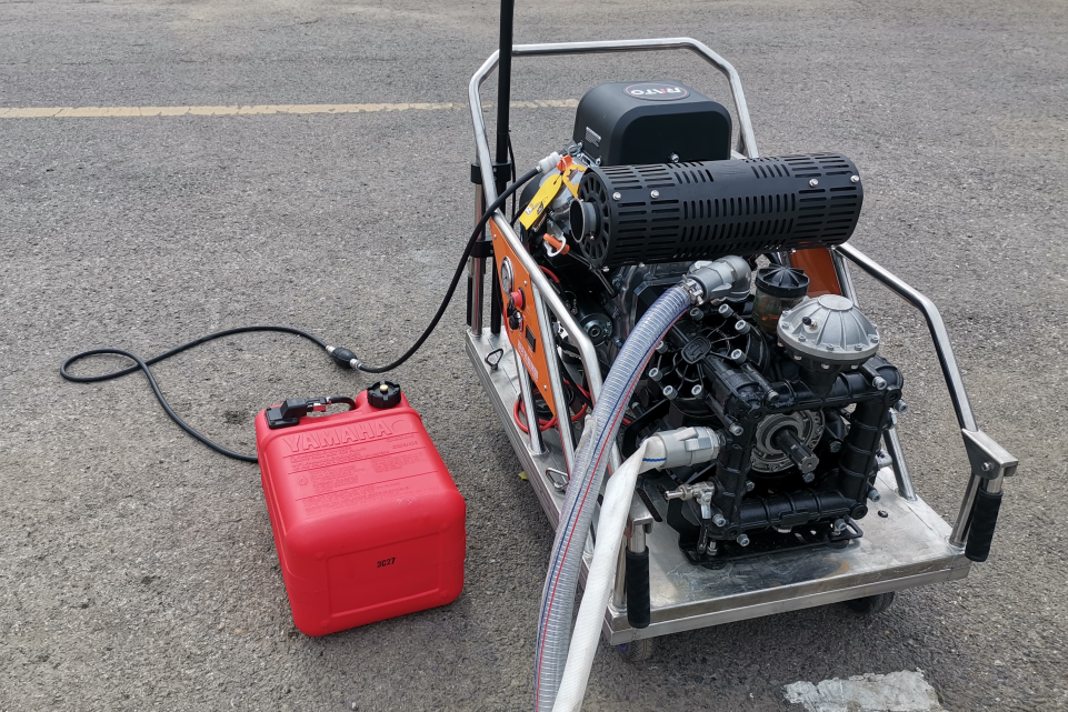 Powerful High Head Pump For Forest Fire Fighting Energy Saving Environmental Protection Ultra-Long Working Time