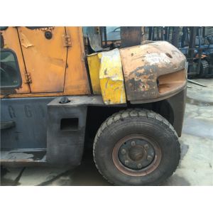 used tcm fd60 forklift with cabin made in japan
