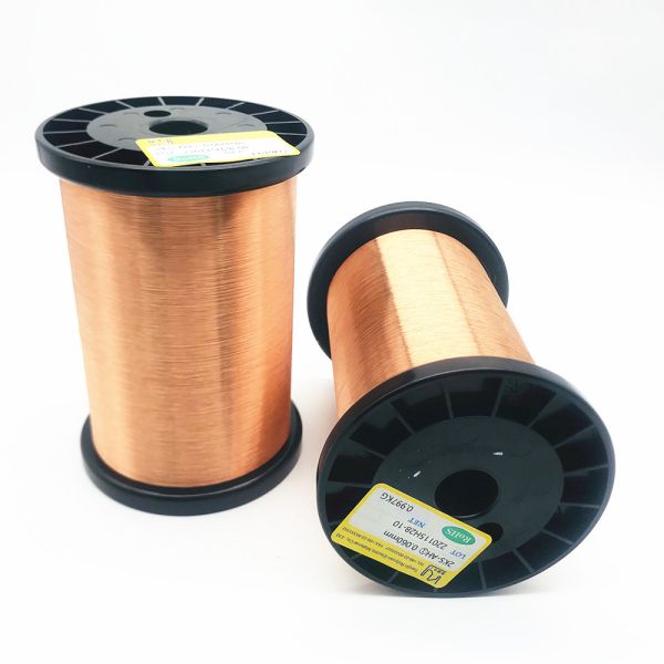 Buy Uew 155 Degree Super Enamelled Copper Wire Solderable Magnet at wholesale prices
