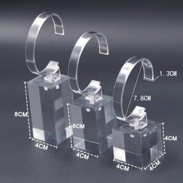Buy Transperant Acrylic Watch Display Stand For Jewelry Photography And Exhibition at wholesale prices