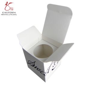 China White 150mm Length Candle Gift Box Packaging With Custom Logo on sale