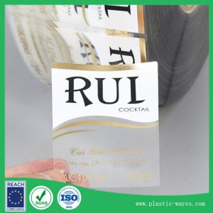 printed self adhesive labels on a roll