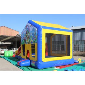 Affordable PVC Bouncy Castles Commercial Grade Tan Party Bounce House Inflatable