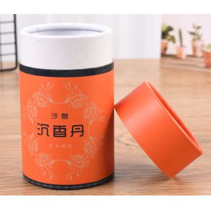 Handcrafted Biodegradable Paper Canister Packaging For Tea
