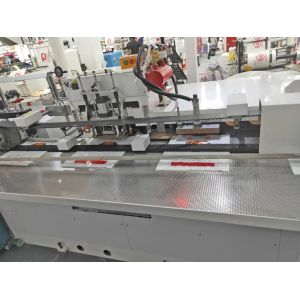 Soft Loop Handle 500mm Bottom Seal Bag Making Machine For Shoes Clothes