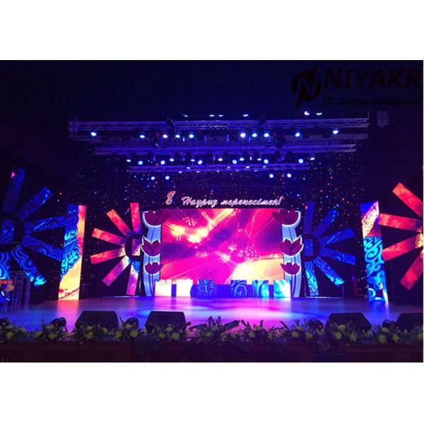 Indoor Full Color LED Display P6 LED Stage Rental 576X576mm Cabinet