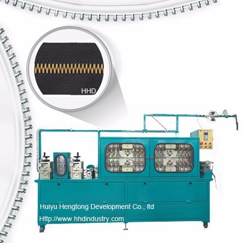 High Speed Metal Zipper Polishing Machine with 24 Round Horizontal Plane