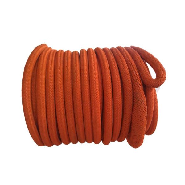 Buy Double Braided UHMWPE Fiber Rope 56mm X 220m Easy Handling Non Rotating at wholesale prices