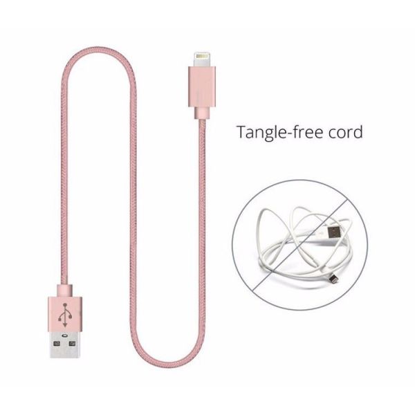 Nylon Braided Quick Charge Usb Cable High Speed Data Sync For Samsung Galaxy , HTC