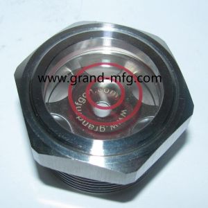 NPT thread 1 3/4" 1 1/4 inch stainless steel SS304 oil level sight glass SS316