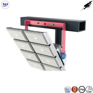 150W-1200W IP66 IK08 High Power Stadium Light Waterproof 140LM/W CRI80 High Mast