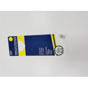 Custom Silver Hot Stamping Slide Blister Insert Card for Electronics Printing