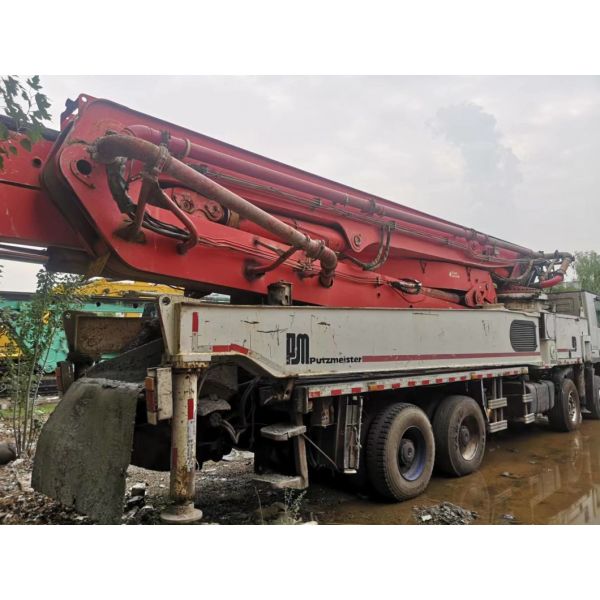 Structure Cylinder Type Used Heavy Equipment for Putzmeister 56 Meter Concrete Pump Truck