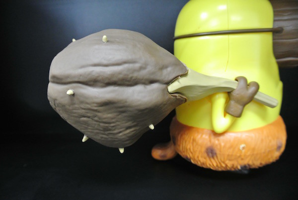 Hawail Style Minions Cartoon Shampoo Bottle With Cute Weapon Yellow / Brown Color