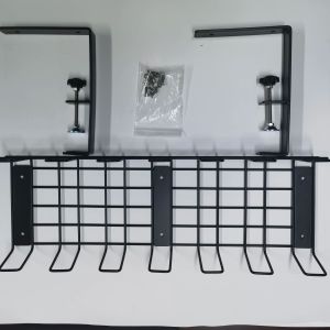 Living Room Desk Cable Tray Hook Type Installation for Flexible White Wire