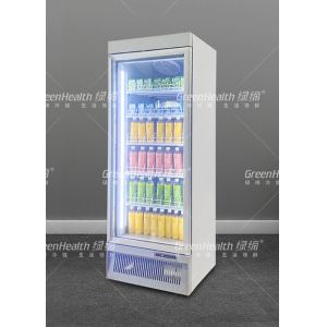 Big Capacity Matte White Soft Drink Display Chiller Low Consumption
