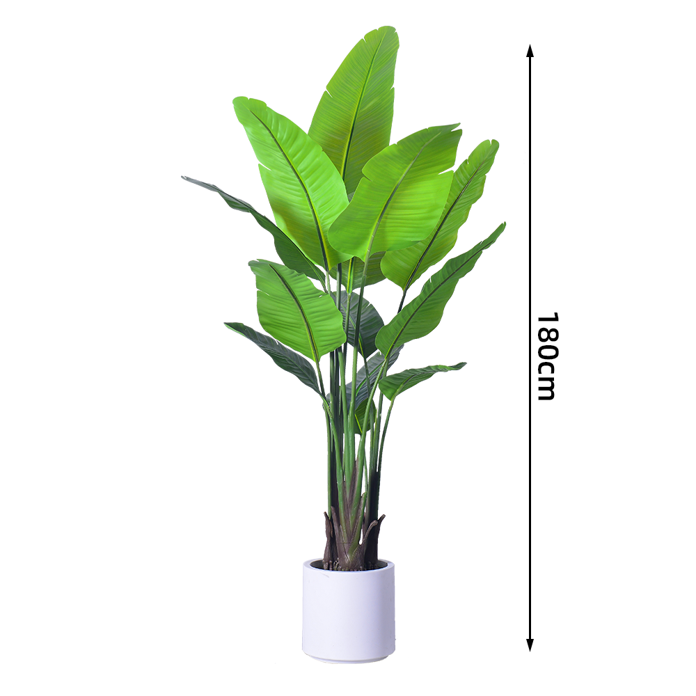 artificial palm tree plants 4 ft 5.3 ft 6 ft best artificial bird of paradise plant Greenery Bonsai Tropical Artificial Plant for Party Hotel Wedding