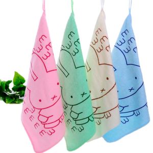 Kitchen Microfiber Children's Towel 25*25cm Soft Absorbent Cleaning Towel for