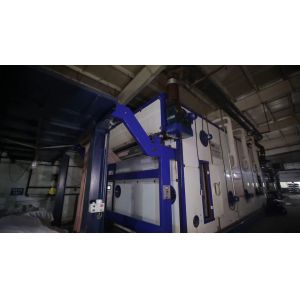 Thermal Oil Flannel Steamer Machine 330m Content