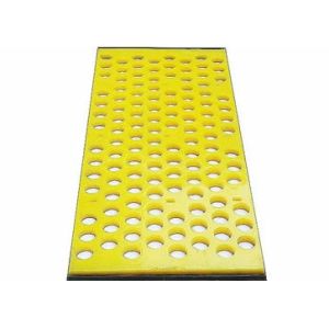 No Pegging Or Blinding Polyurethane Mining Screen Mesh Specially For Dewatering