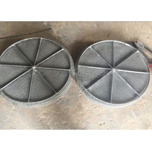 Stainless Steel Mesh / Wire Mesh Demister Light Weight Easy Maintenance
