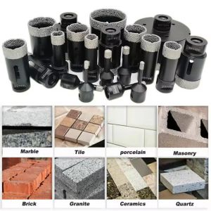 5-180mm Vacuum Brazed Diamond Crowns Core Drill Bit Hole Saw Diamond Hole Cutter