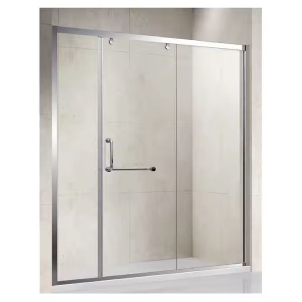Buy Waterproof Aluminum Sliding Door with Stainless Steel Frame and 50 Years Life Span for Shower Enclosure at wholesale prices