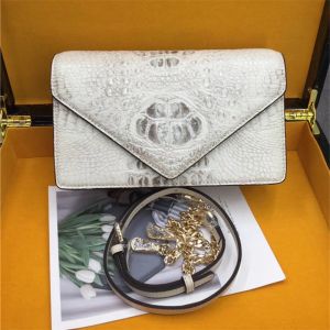 Exotic Alligator Skin Women Small Clutch Bag Genuine Crocodile Leather Female