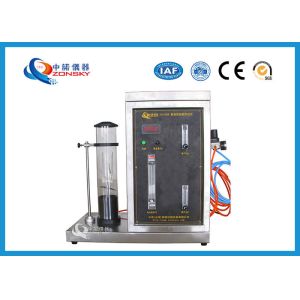 Digital Display Oxygen Index Apparatus Identify Polymers Flame Retardancy