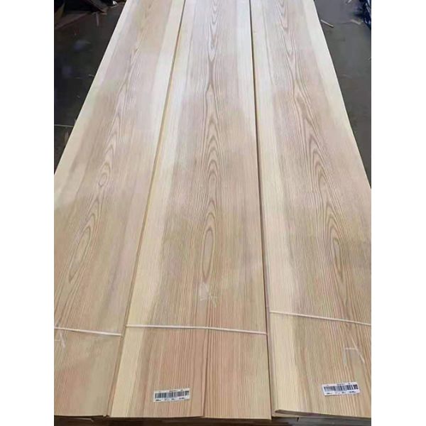 Buy ODM Engineered White Ash Wood Veneer 120mm Width Plain Sliced at wholesale prices