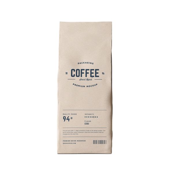 Buy Biodegradable Coffee Packaging Pouch Resealable Lock Packing With Zipper at wholesale prices